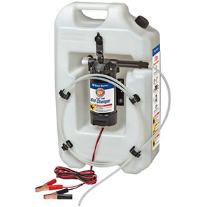 West Marine electric flat tank oil changer