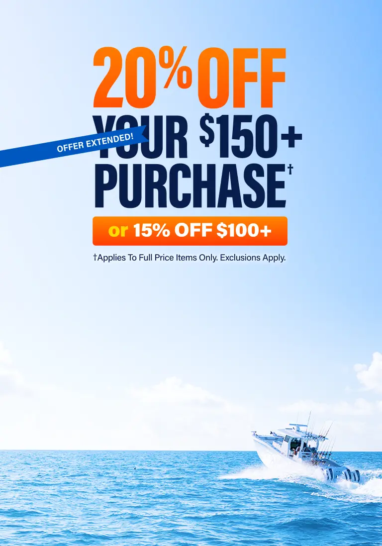 20% Off Your $150+ Purchase Or 15% Off $100+*, In Store Or Online. Offer extended through 6/3. *Applies To Full Price Items Only. Exclusions Apply.
