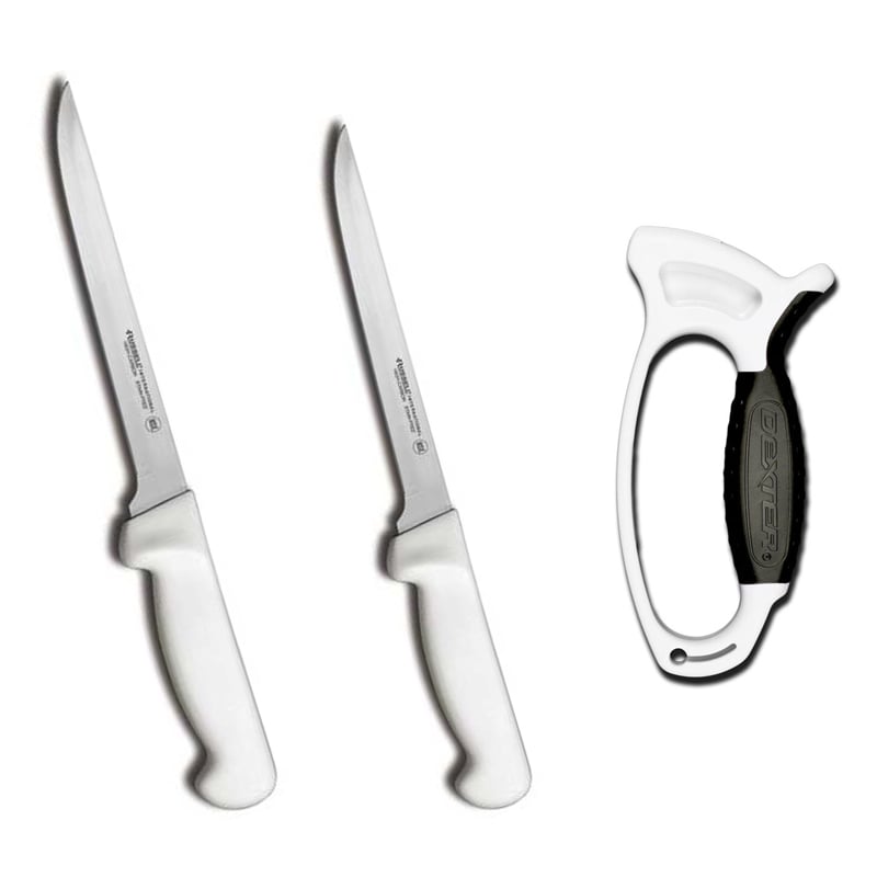 Fillet knives and sharpening tool