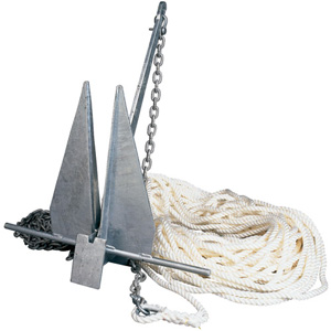 West Marine brand traditional anchor and rode package