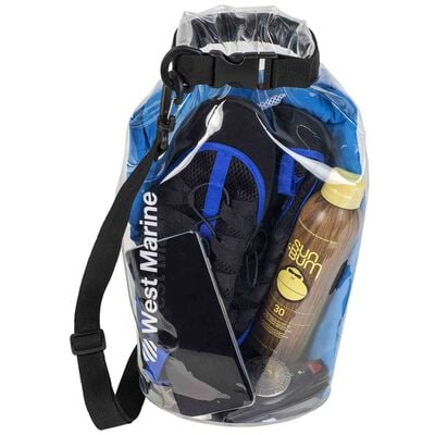 Clear vinyl dry bag