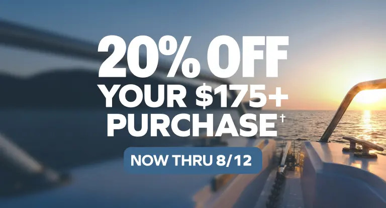 20% Off Your $175+ purchase&dagger; Now thru 8/12.