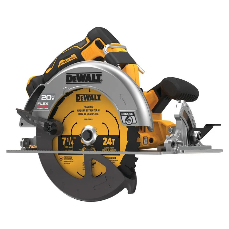 DEWALT 20V MAX* XR Brushless 7-1/4 Inch Cordless Circular Saw