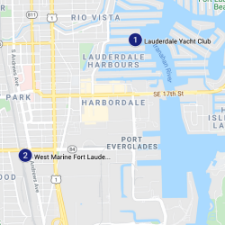 Fort Lauderdale Map