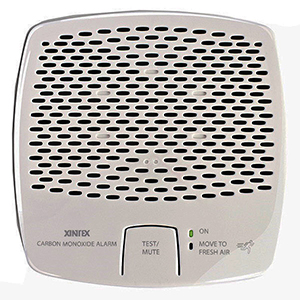 White Xintex Carbon Monoxide Alarm