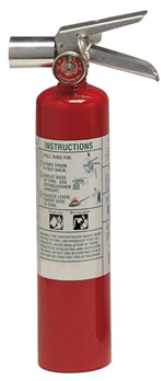 Halotron 1 fire extinguisher