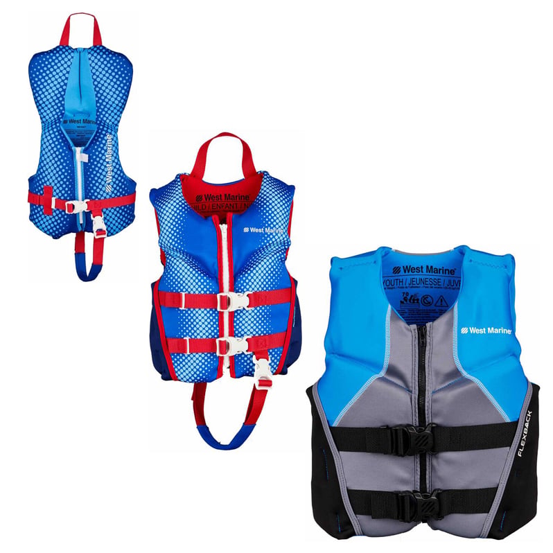 West Marine rapid dry vest