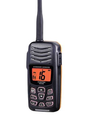 Handheld VHF radio