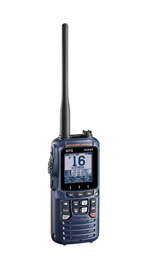 Standard Horizon hx890 handheld VHF radio