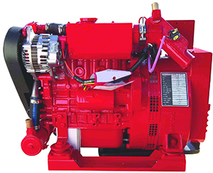 Red diesel generator