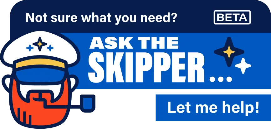 Image showing Skipper&rsquo;s &ldquo;Let Me Help&rdquo; button in the left navigation area of the search results page