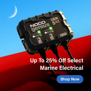 Up to 25% off Select Marine Electrical: Shop Now