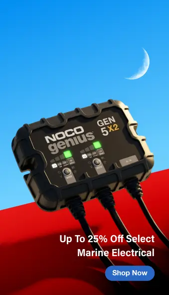 Up to 25% off Select Marine Electrical: Shop Now