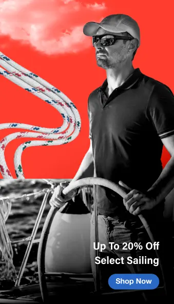 Up to 20% off Select Sailing: Shop Now