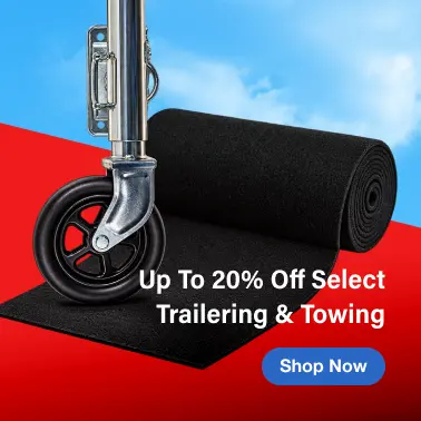 Up to 20% off Select Trailering & Towing: Shop Now