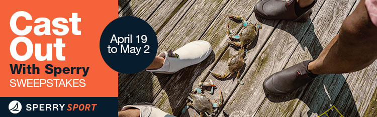 Cast Out with Sperry Sweepstakes - Sperry Sport - April 19 to May 2