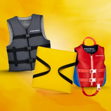 Buy One Get One 50% Off Select West Marine Neoprene, Runabout & Throwable Cushions: Shop Now