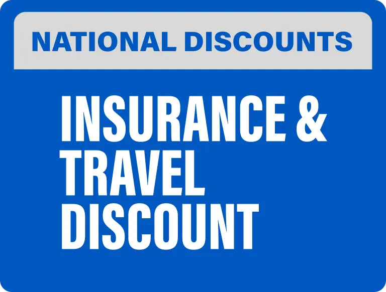 NATIONAL DISCOUNTS: Insurance and Travel Discount 