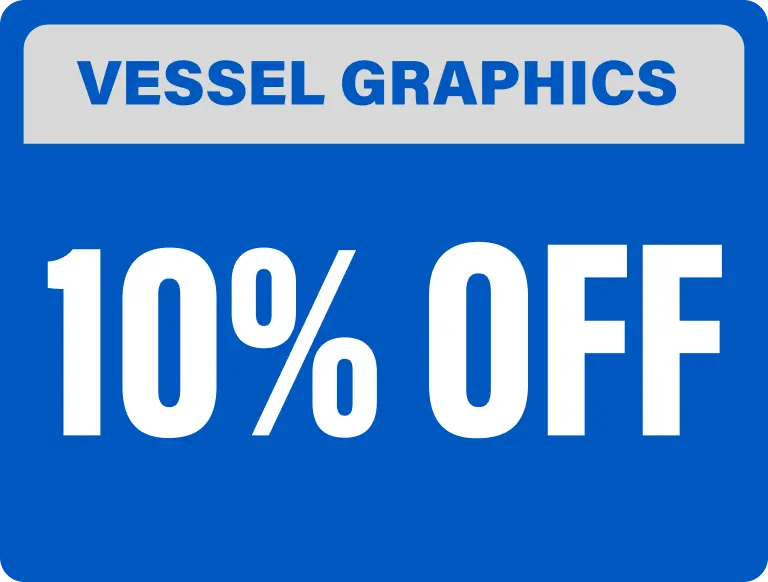 VESSEL GRAPHICS: 10% off
