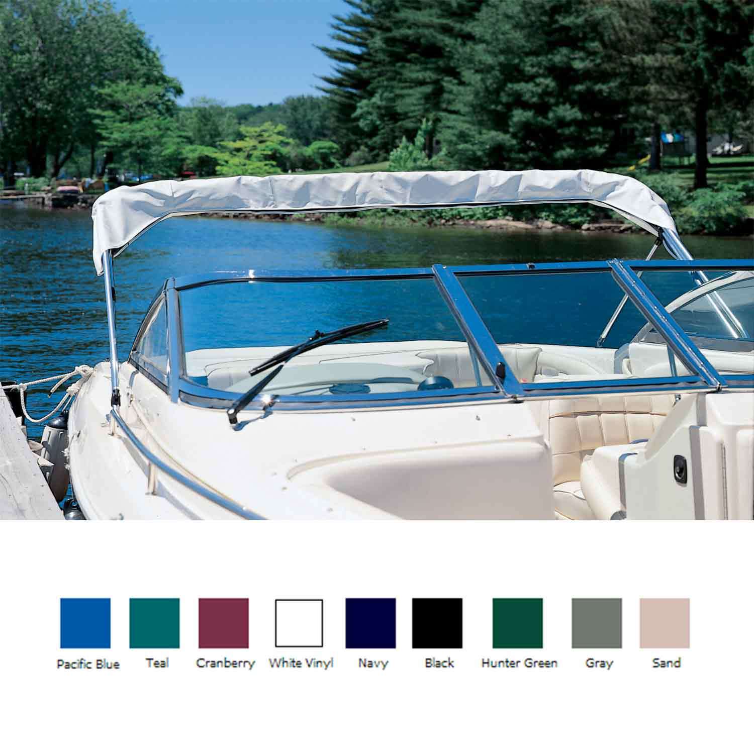 Marine One Plus Pacific Blue Outdoor Coated Marine Canvas Boat UV Fabric 60" W 