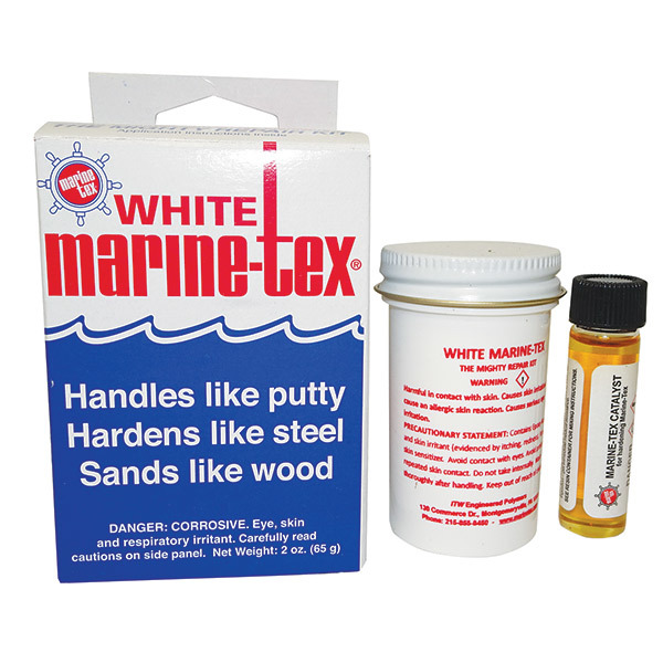 TRAVACO Marine-Tex® Epoxy Putty Repair Kit, White