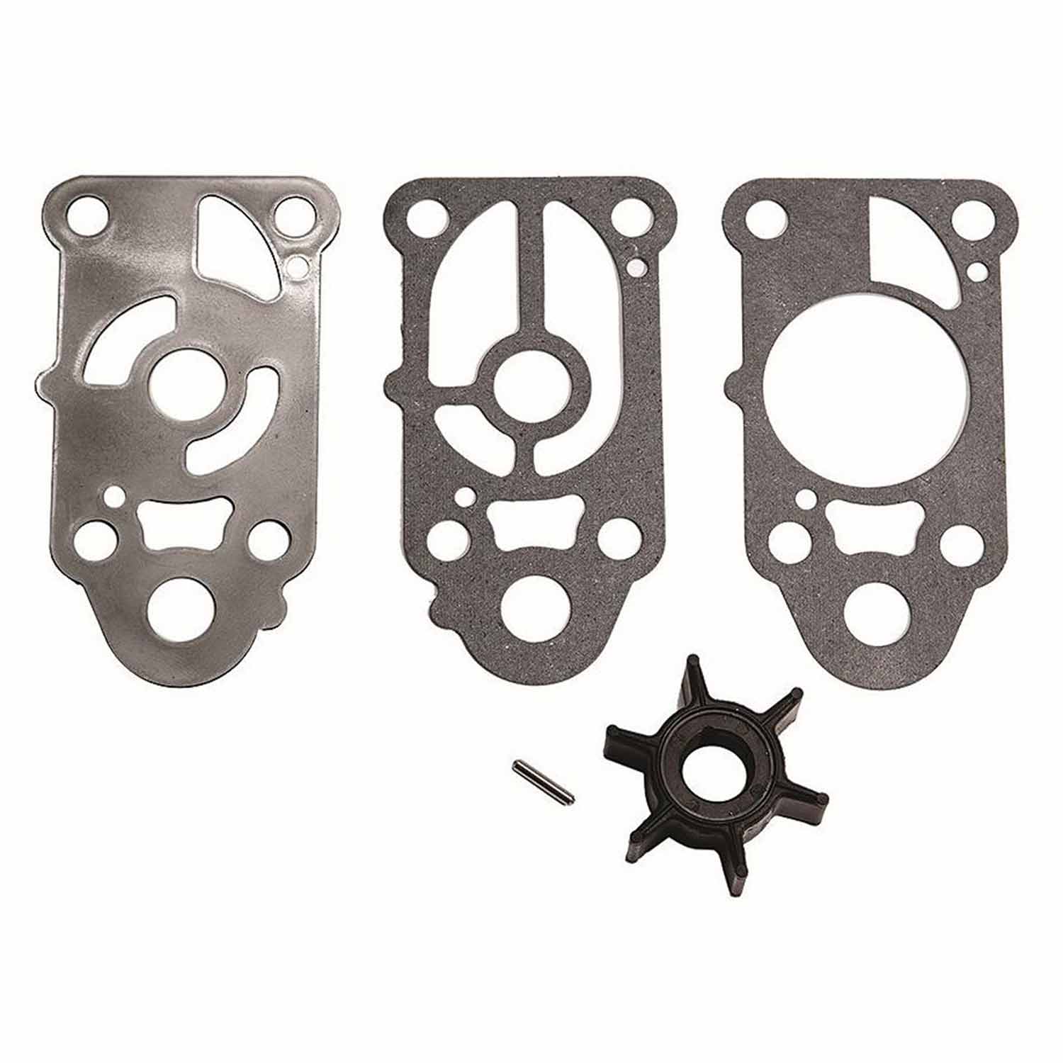 2-Stroke Snowmobiles Candy Marine For Mercury/Mariner 6, 8, 9.9, 15 HP 2 & 4 Stroke – Part #46-42089A5 Water Pump Impeller Kit - Foto 2