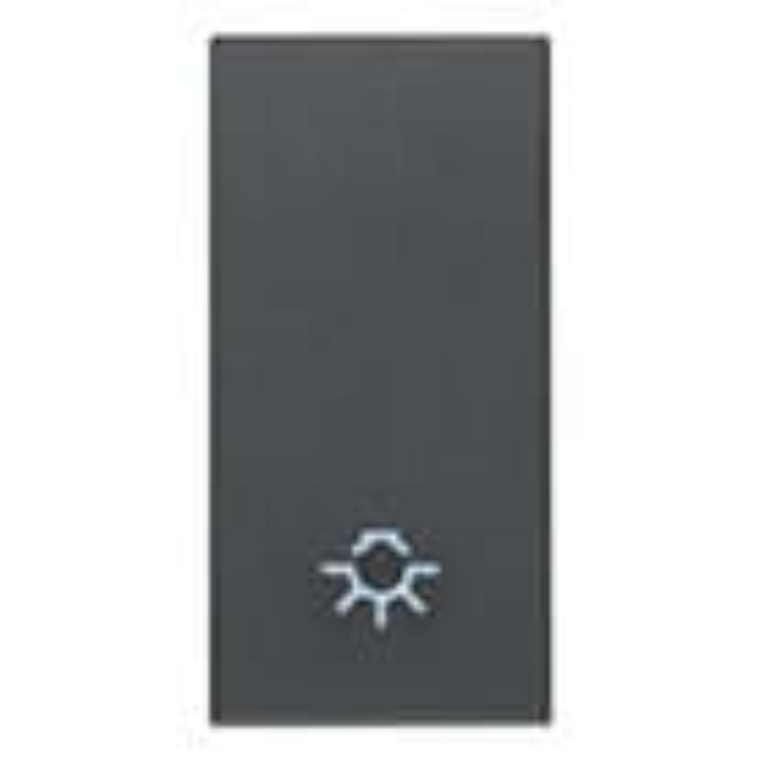 IMTRA CORPORATION Vimar Eikon Interchangeable 1-Module Button with ...