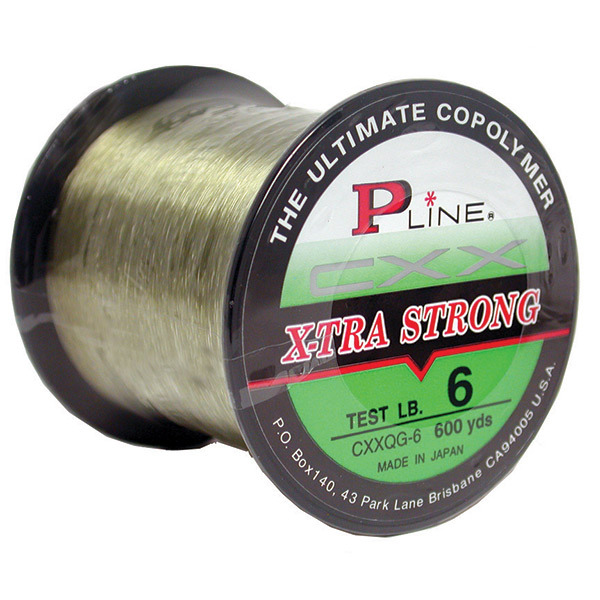 P Line String P-LINE CXXQG-25, X-Tra Strong Monofilament, 500Yds, 25lbs