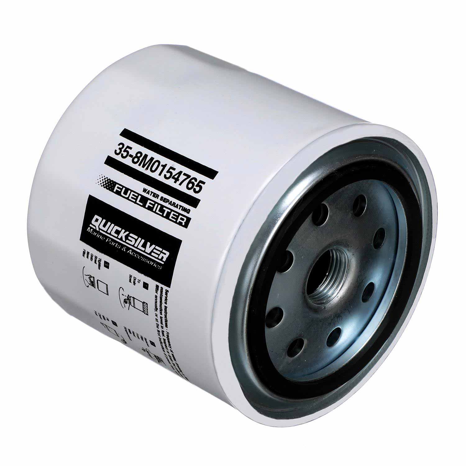 QUICKSILVER 8M0154765 Water Separating Fuel Filter for Various 