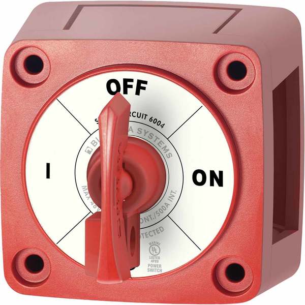 BLUE SEA SYSTEMS Single Circuit ONOFF with Locking Key West Marine