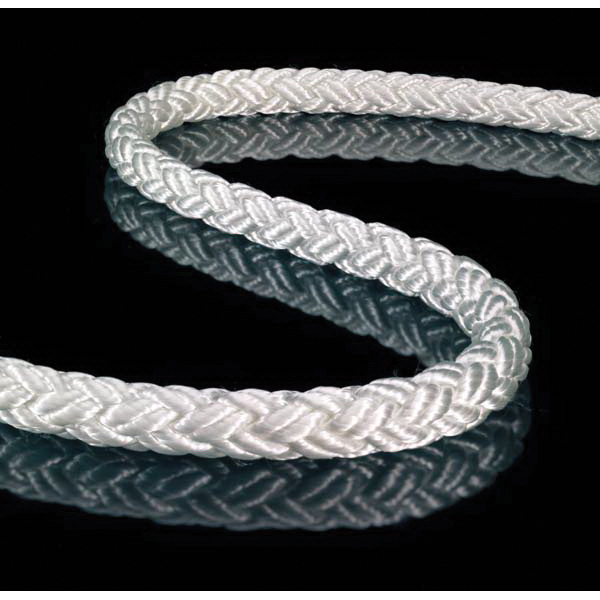 Premium Nylon Mega Braid II Dock Line, White West Marine