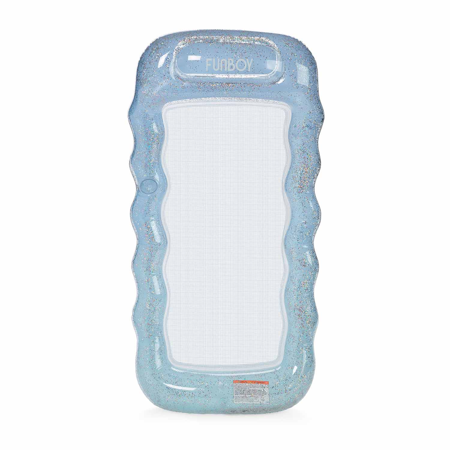 FUNBOY Blue Stripe Mesh Lounger