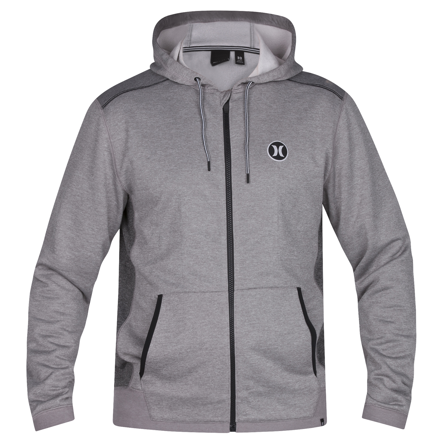 hurley dri fit zip hoodie