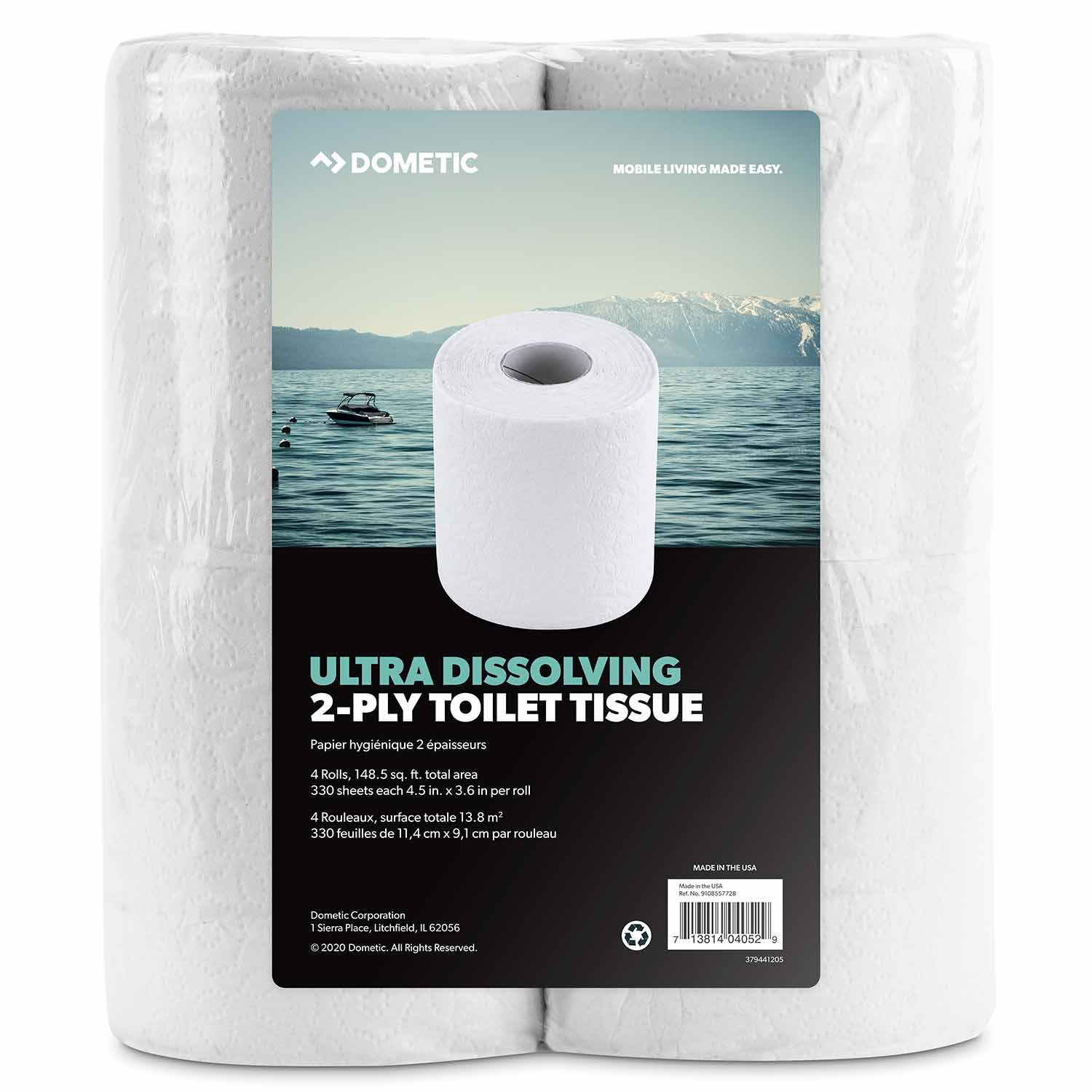 DOMETIC Ultra Dissolving 2Ply Toilet Tissue West Marine