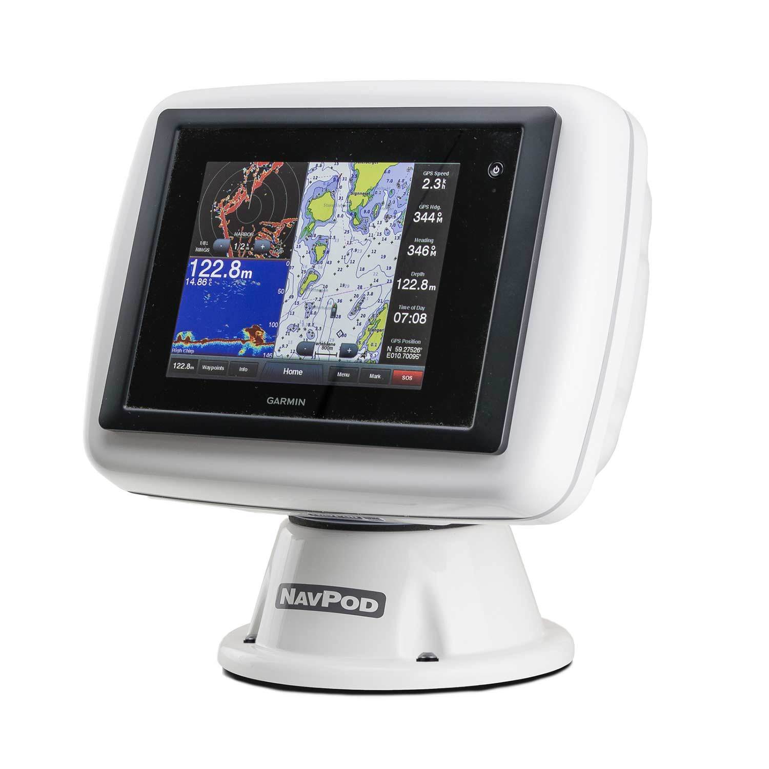 NAVPOD PowerPod Precut for Garmin GPSMAP® 8.4