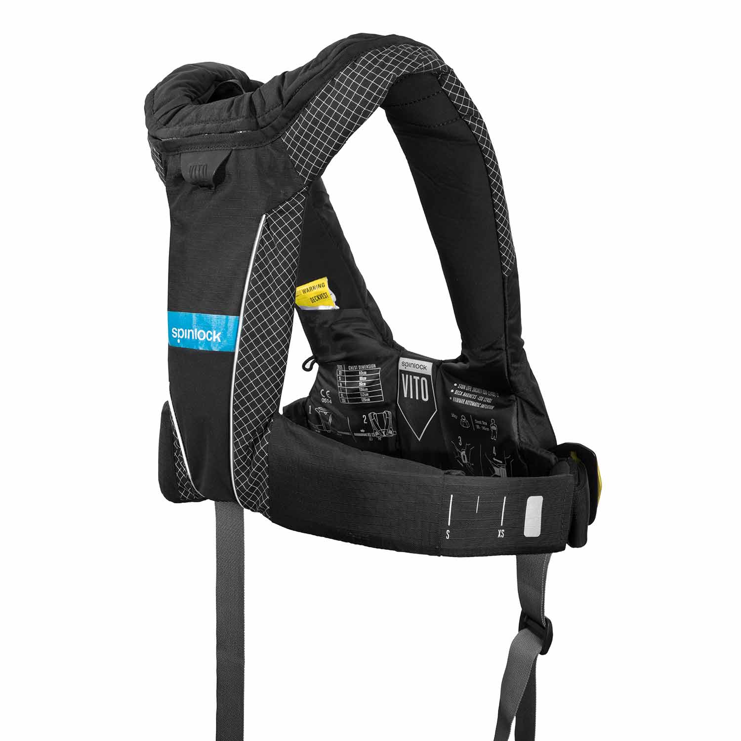 SPINLOCK Deckvest Vito 2.0 Hammar Inflatable Life Jacket with Deck