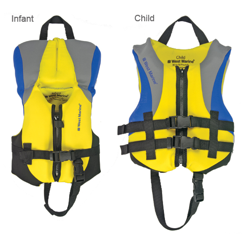 WEST MARINE Deluxe Kids' Neoprene Life Vest West Marine