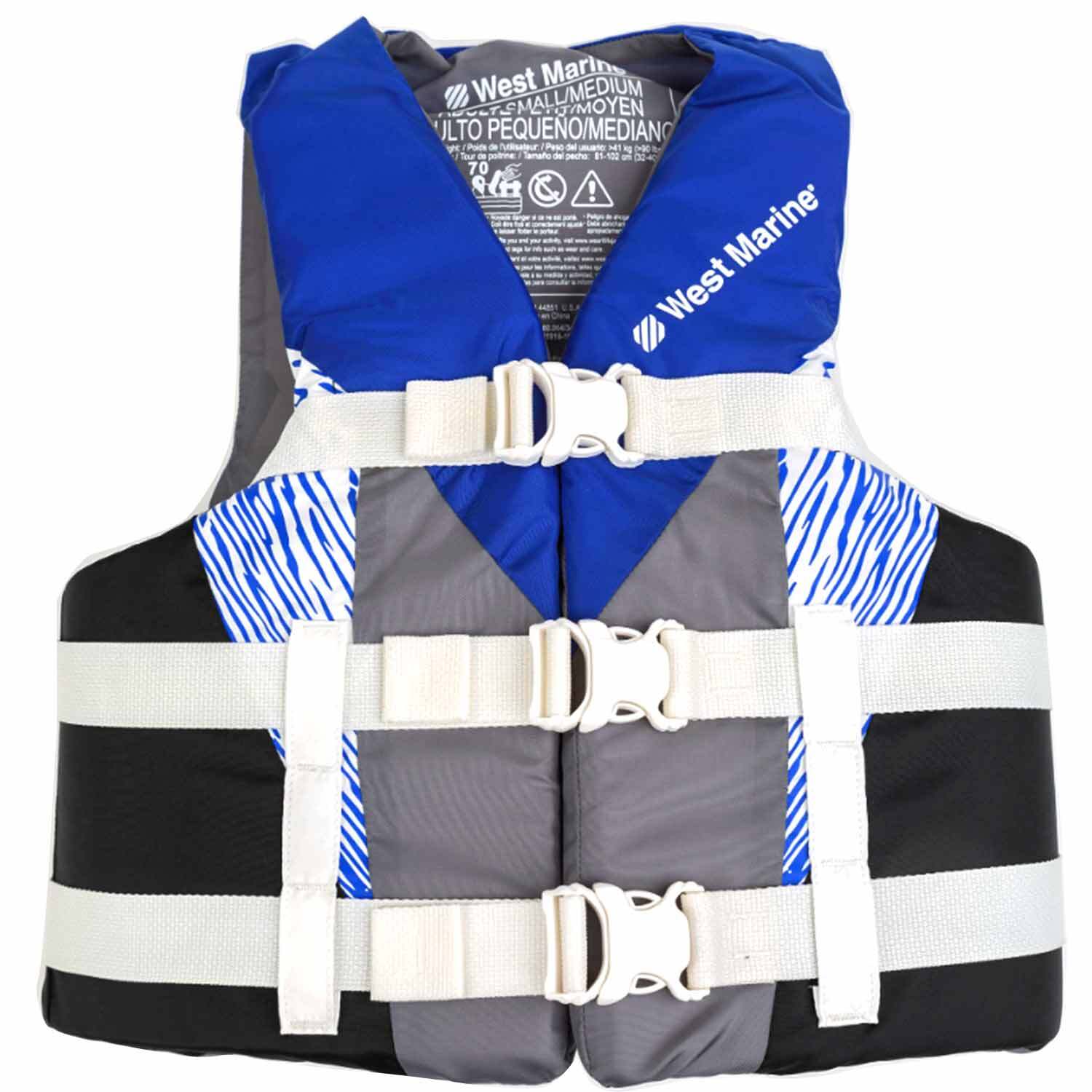 WEST MARINE Traditional Recreational Life Jacket West Marine