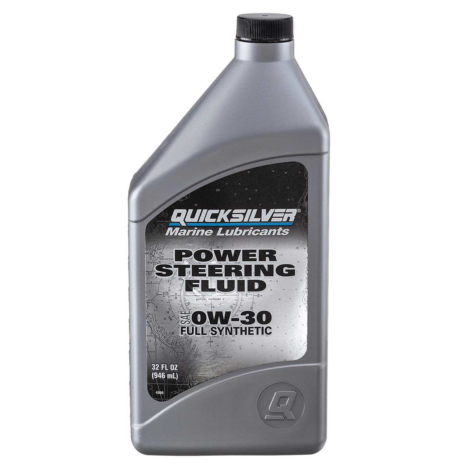 Quicksilver 0W‑30 Synthetic Power Steering Fluid