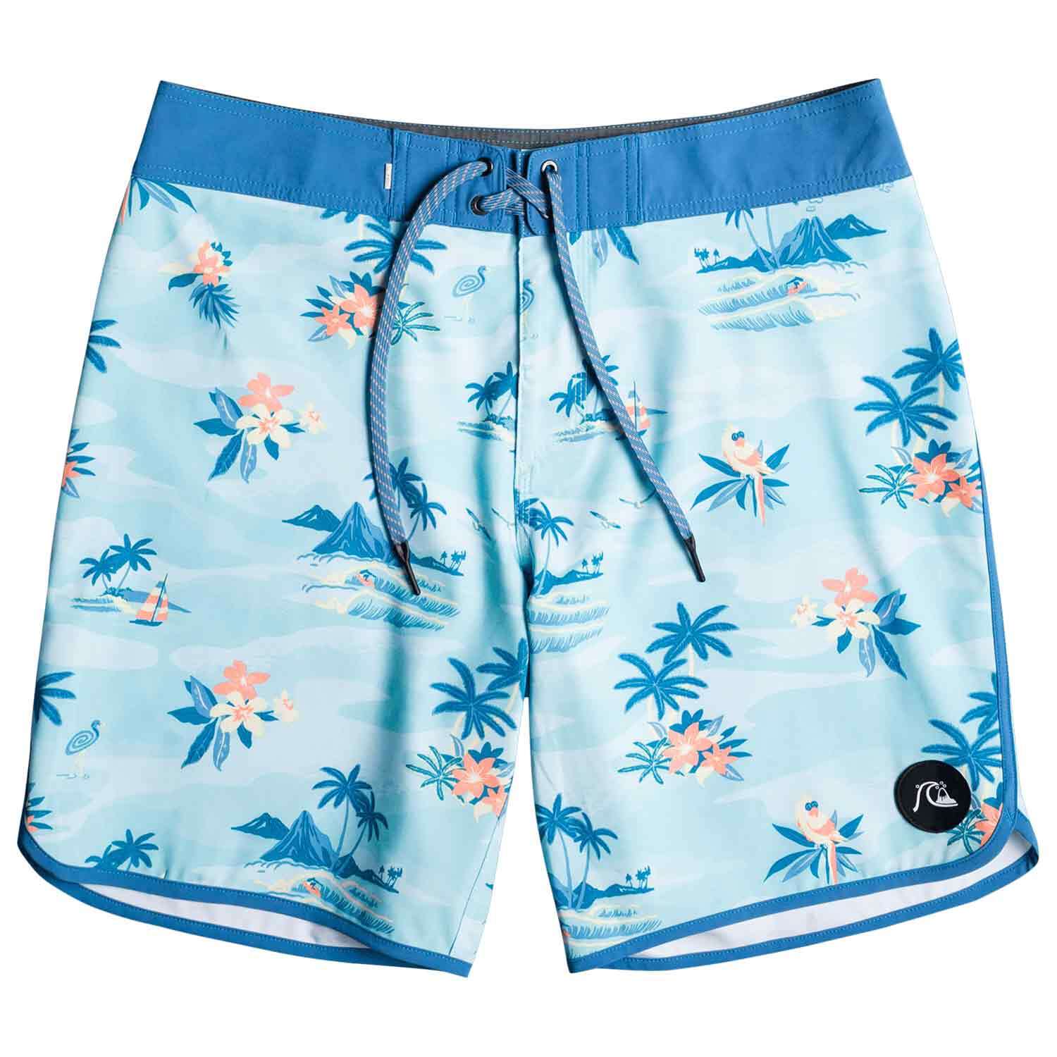QUIKSILVER Men's Surfsilk Scallop Board Shorts West Marine