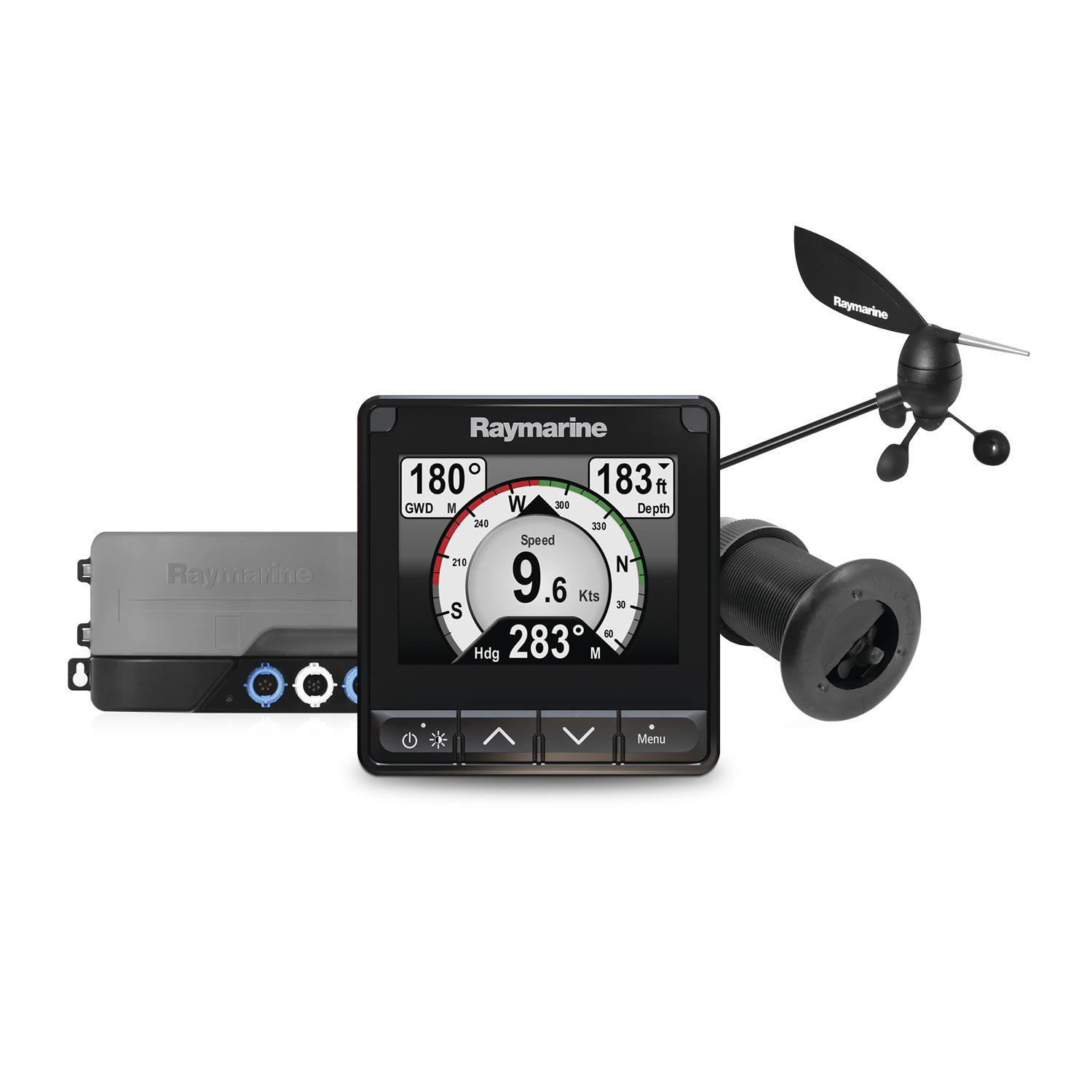 Raymarine i70 System Pack Wind, Depth, & Speed Transducers West Marine
