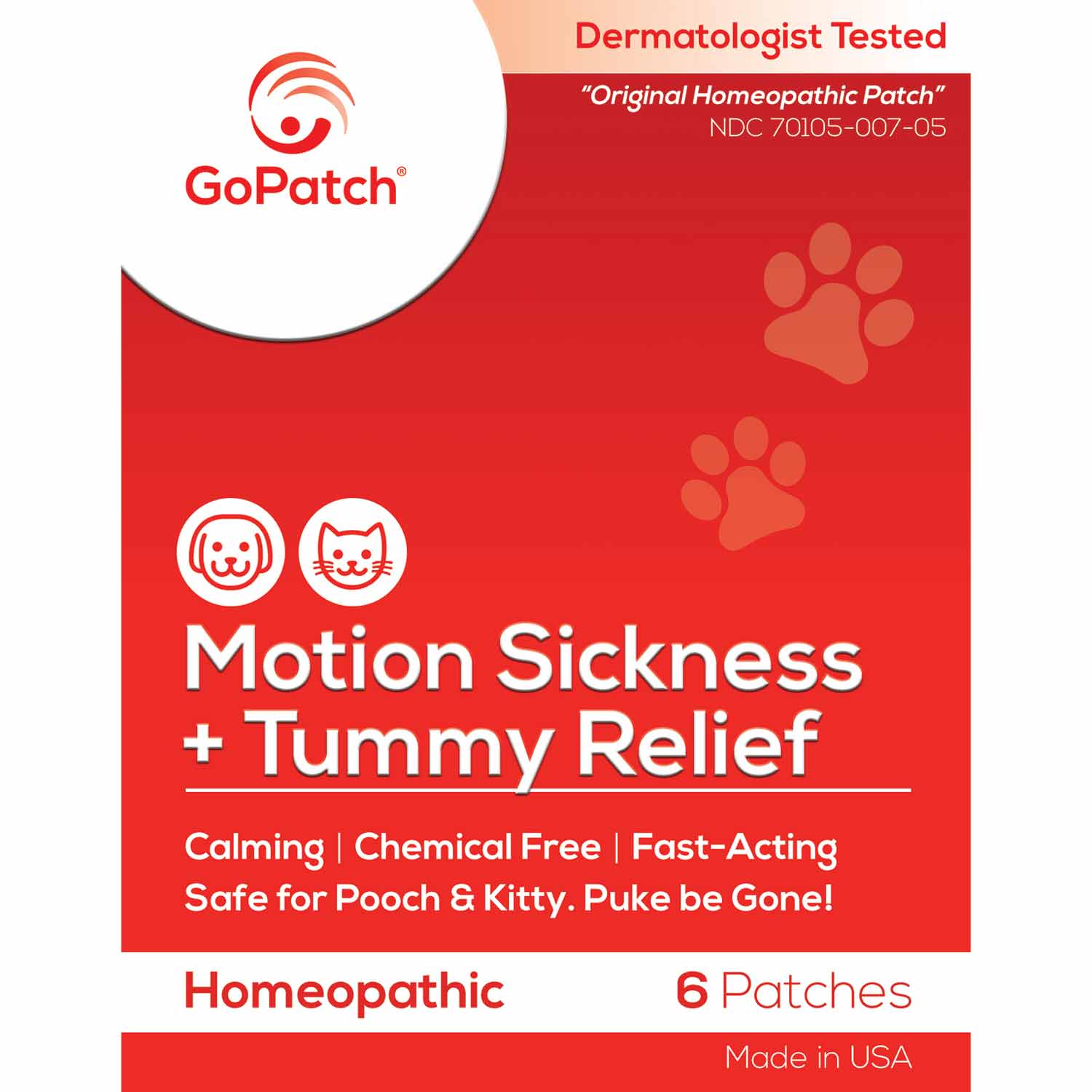 GOPATCH Motion Sickness & Tummy Relief Patches West Marine
