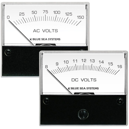 Blue Sea 8240 DC Analog Voltmeter - 2-3/4 Face, 18-32 Volts DC