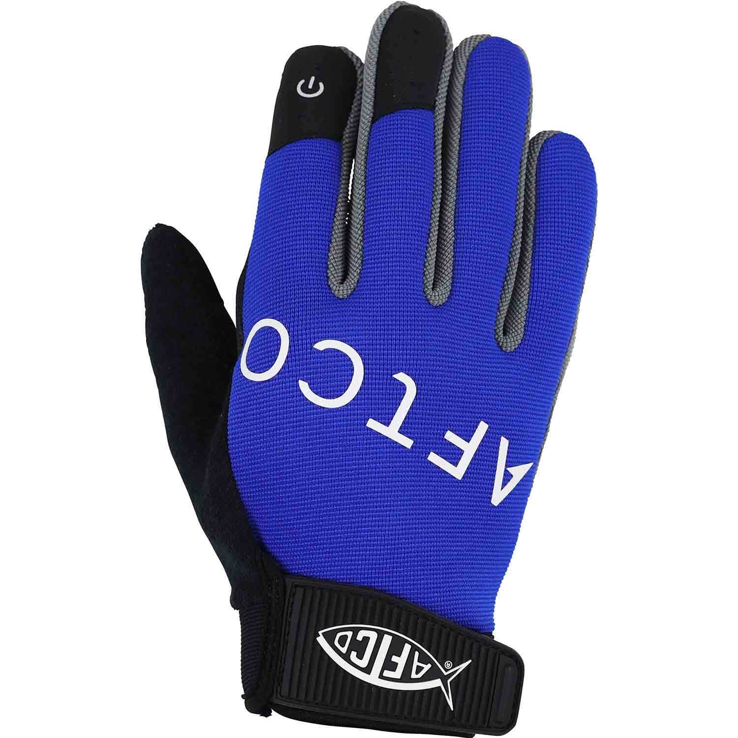 GLOVEU2-BLU-XL Details about   Utility Fishing Gloves by Aftco Size: XL Free Shipping 