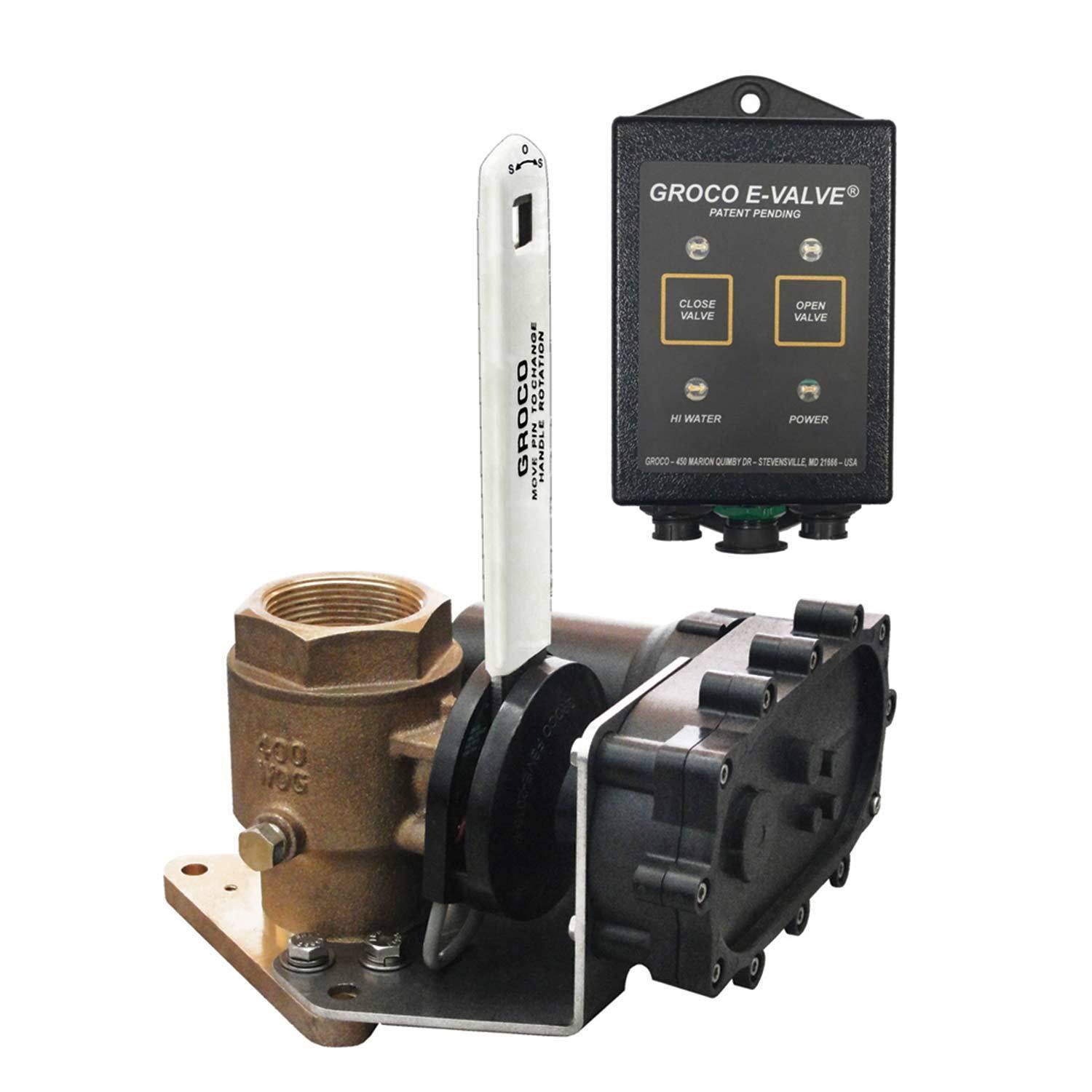 GROCO Motorized Seacock Valves West Marine
