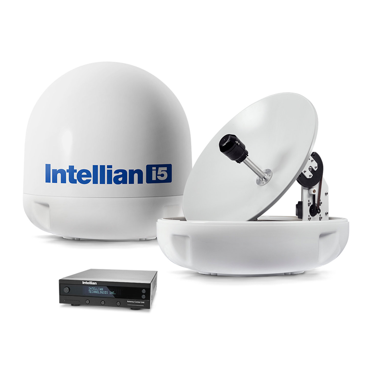 INTELLIAN i5 Marine Satellite TV Antenna System with All Americas LNB