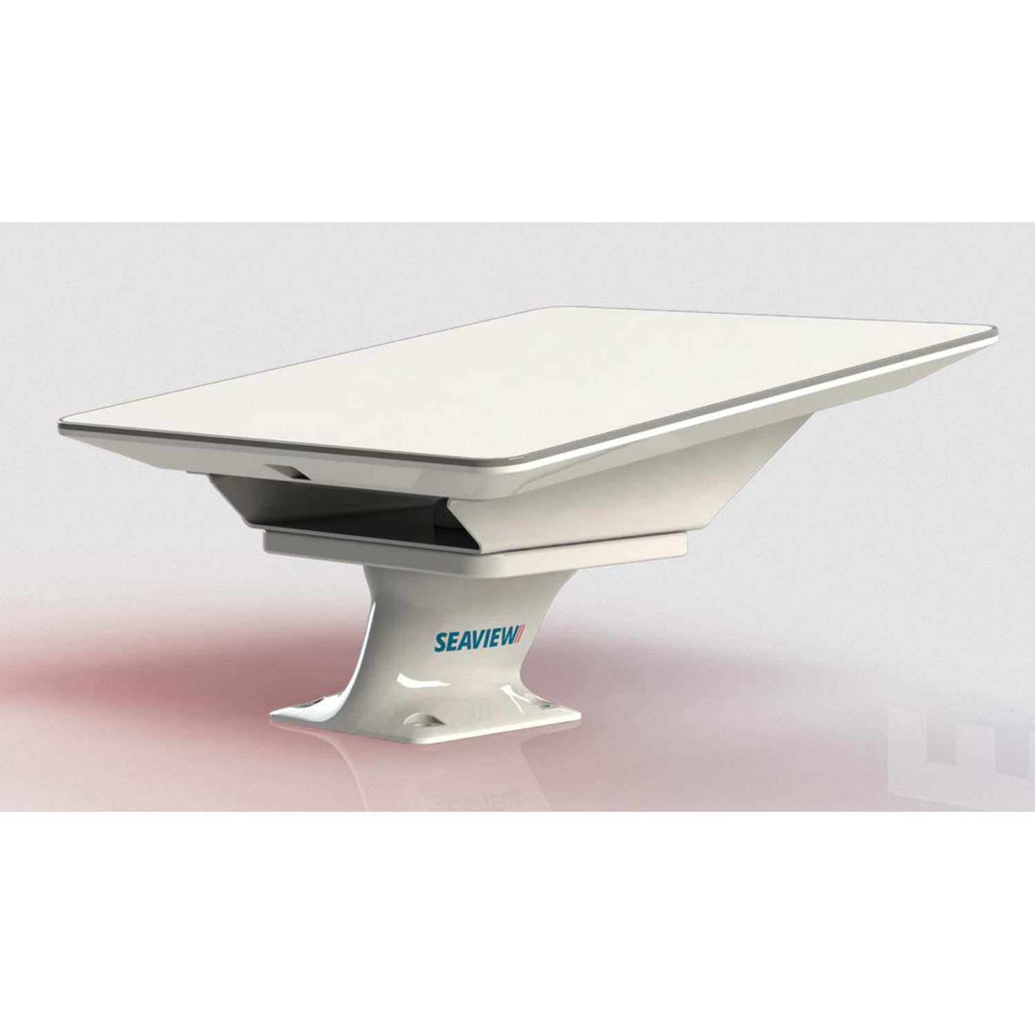 SEAVIEW Starlink Flat High Performance Wedge Base, White
