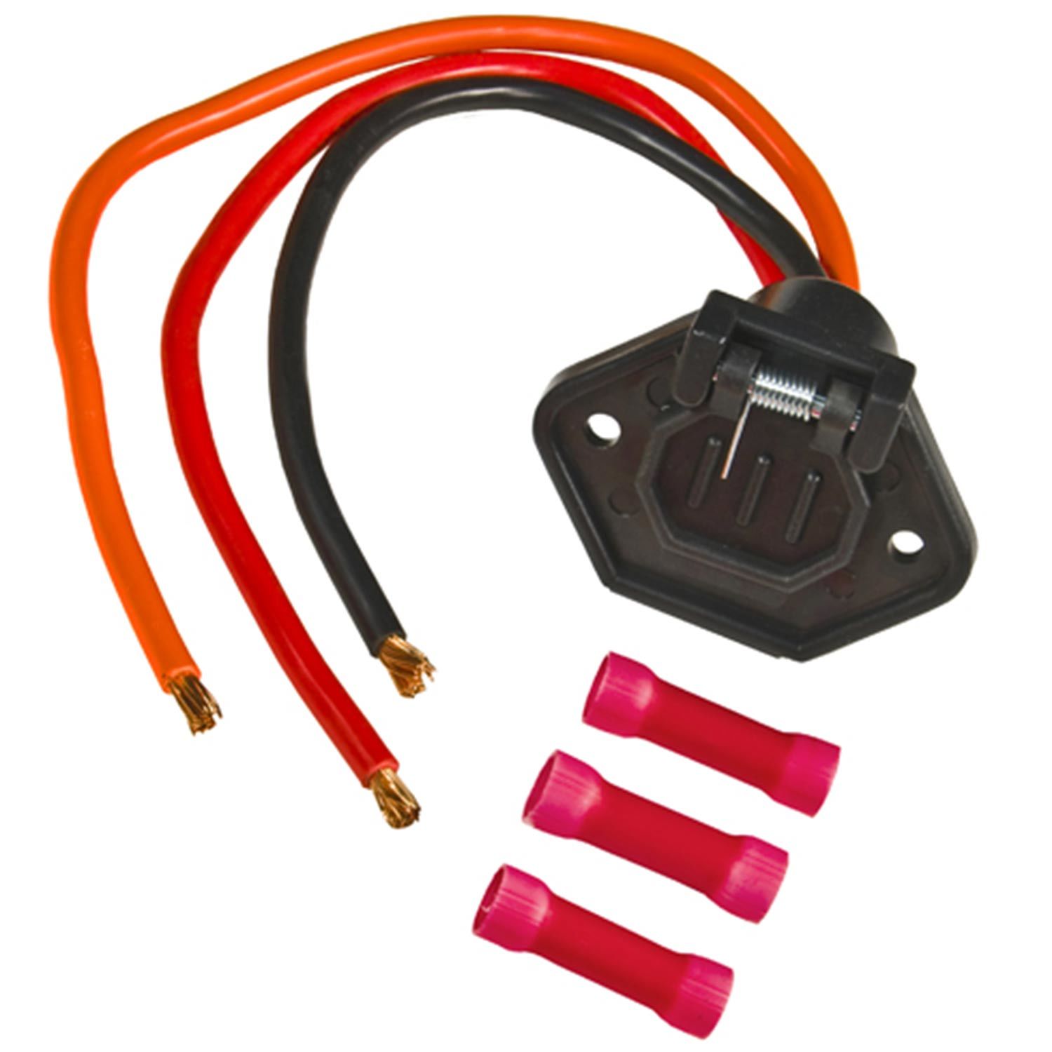 SIERRA Male Boat Side Trolling Motor Plug, 24V West Marine