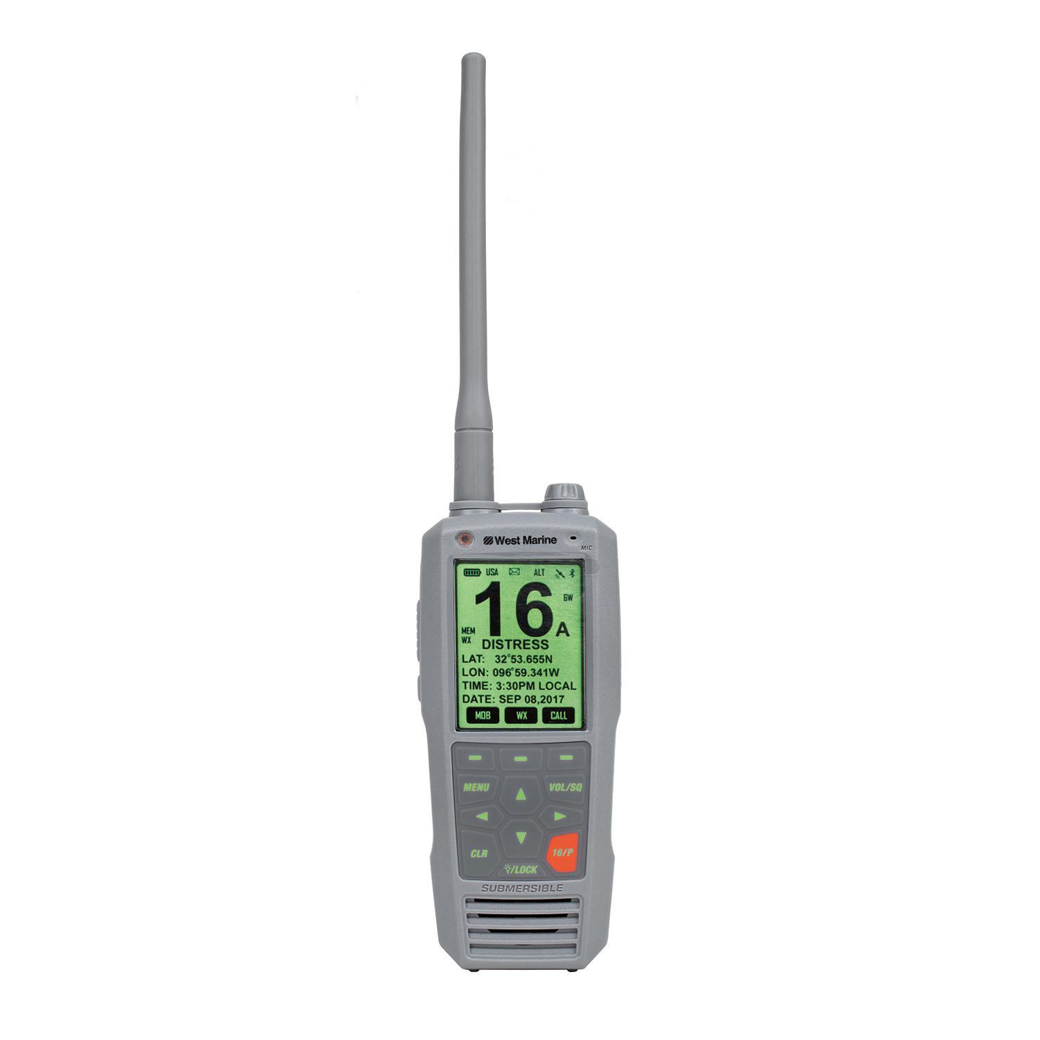 WEST MARINE VHF470 Floating DSC Radio with GPS West Marine