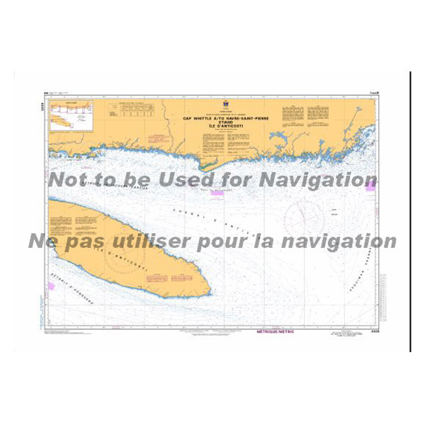 CANADIAN HYDROGRAPHIC Cape Whittle to Havre Saint Pierre and Ile d
